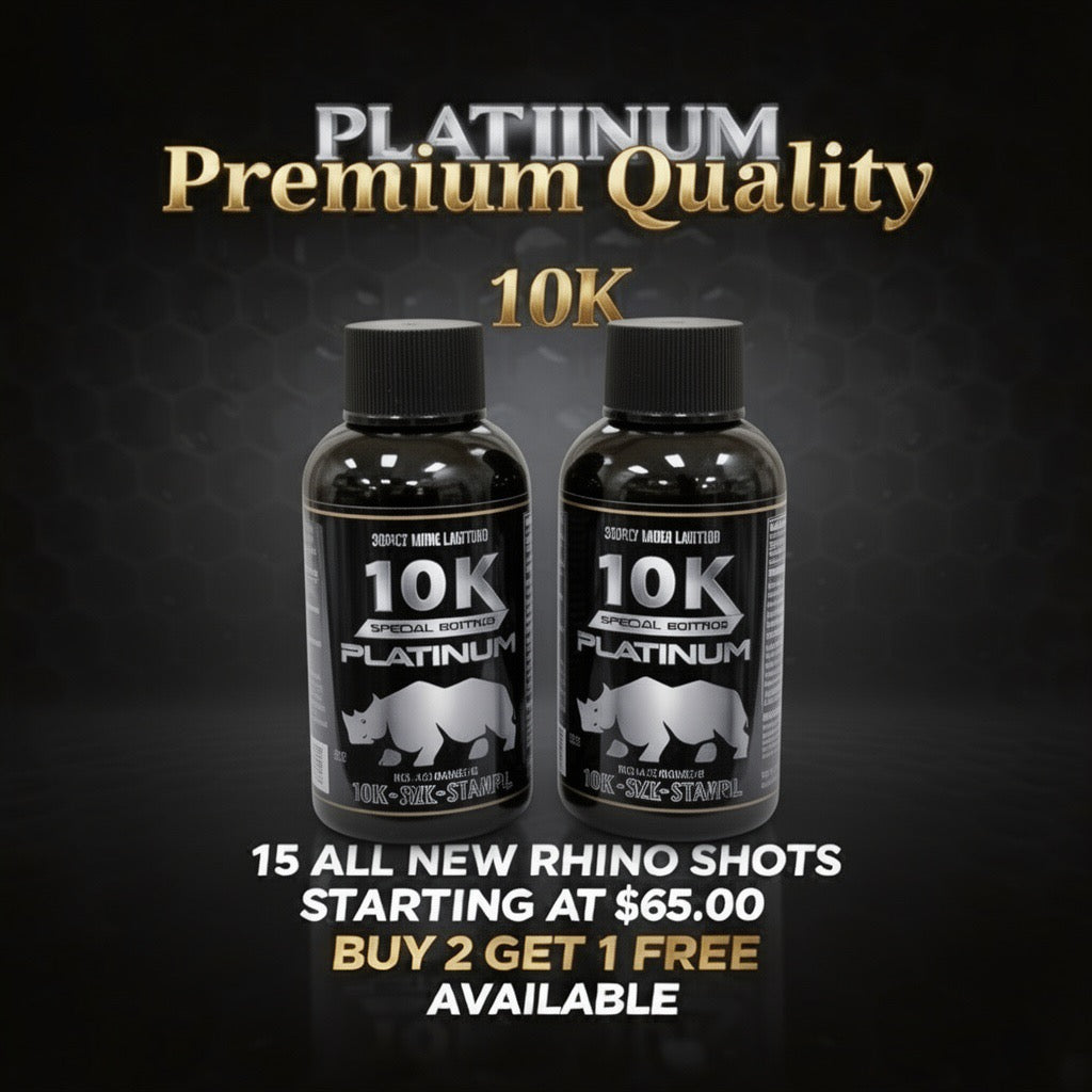 Rhino energy shots 2 pack