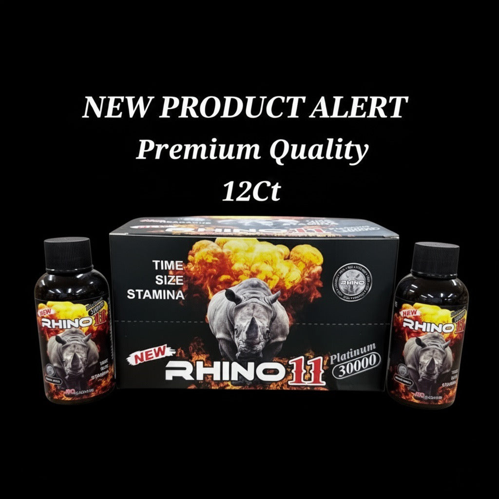Rhino energy shots 12 packs