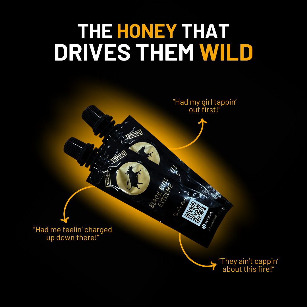 Black Bull Extreme Honey Full Box