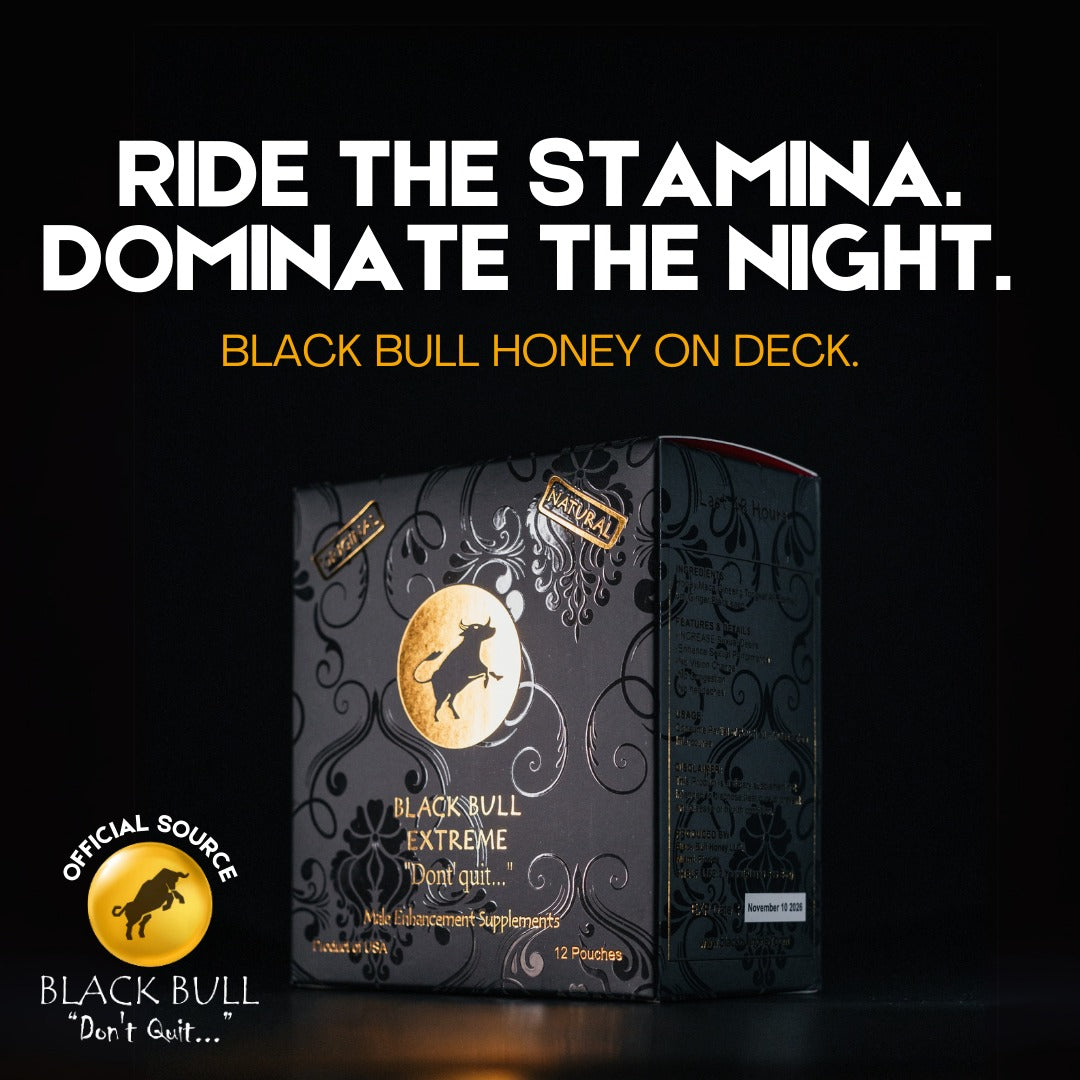 Black Bull Extreme Honey Full Box
