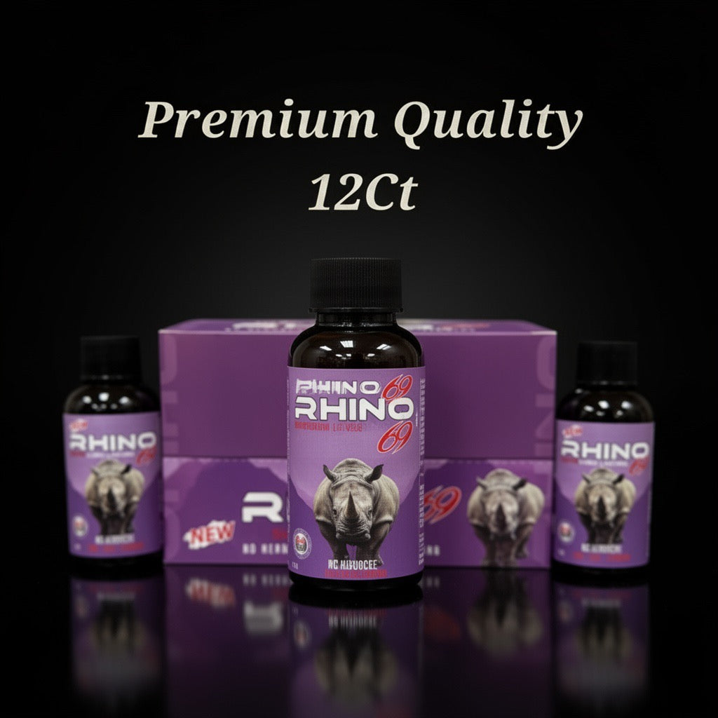 Rhino energy shots 12 packs
