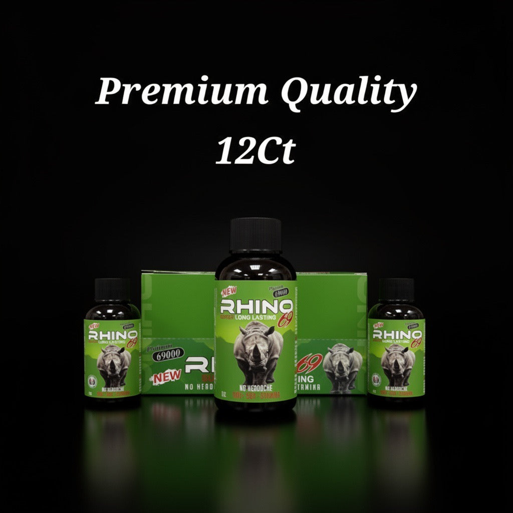 Rhino energy shots 12 packs