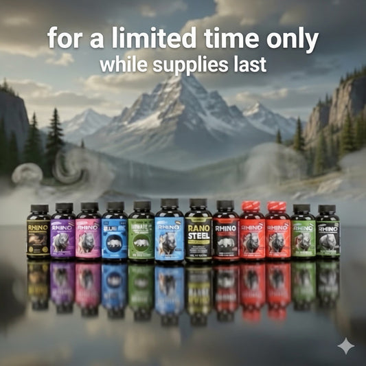 Rhino energy shots 2 pack