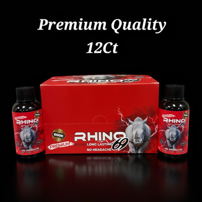 Rhino energy shots 12 packs
