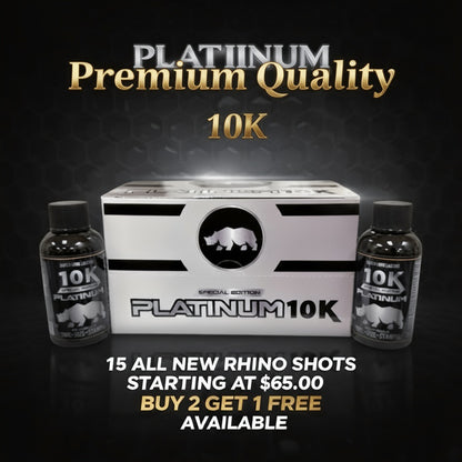 Rhino energy shots 12 packs