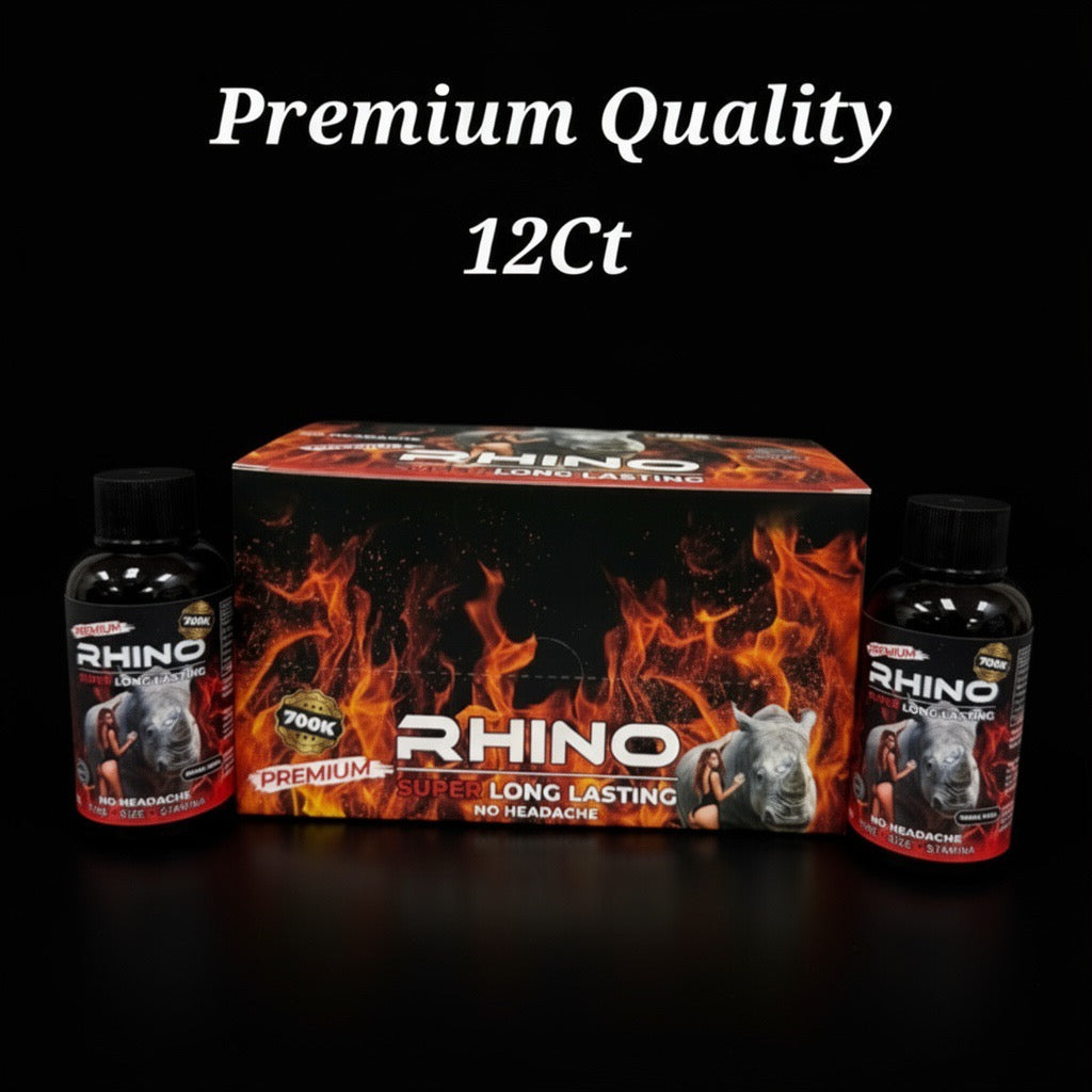 Rhino energy shots 12 packs