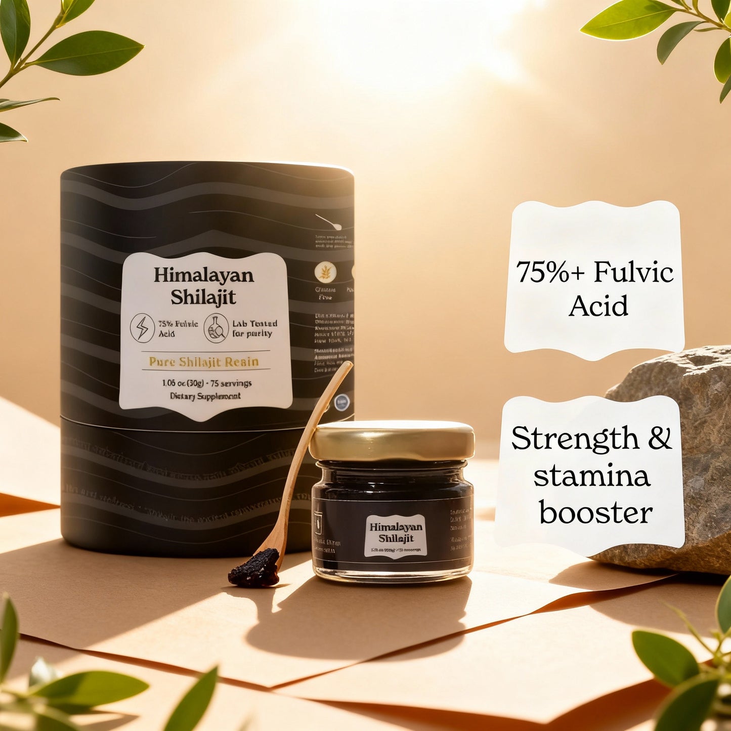 Himalayan Shilajit “Pure Shilajit Resin”