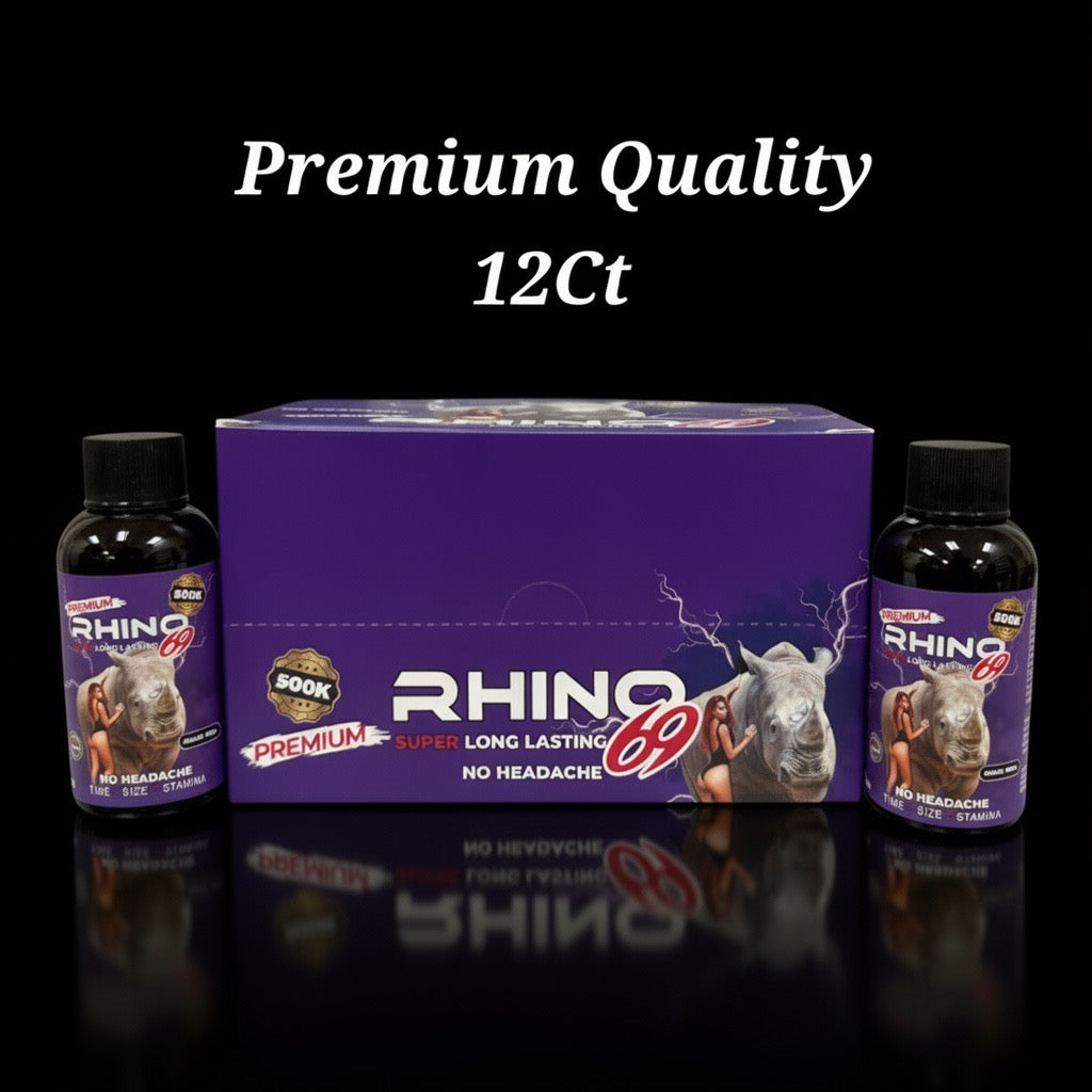 Rhino energy shots 12 packs