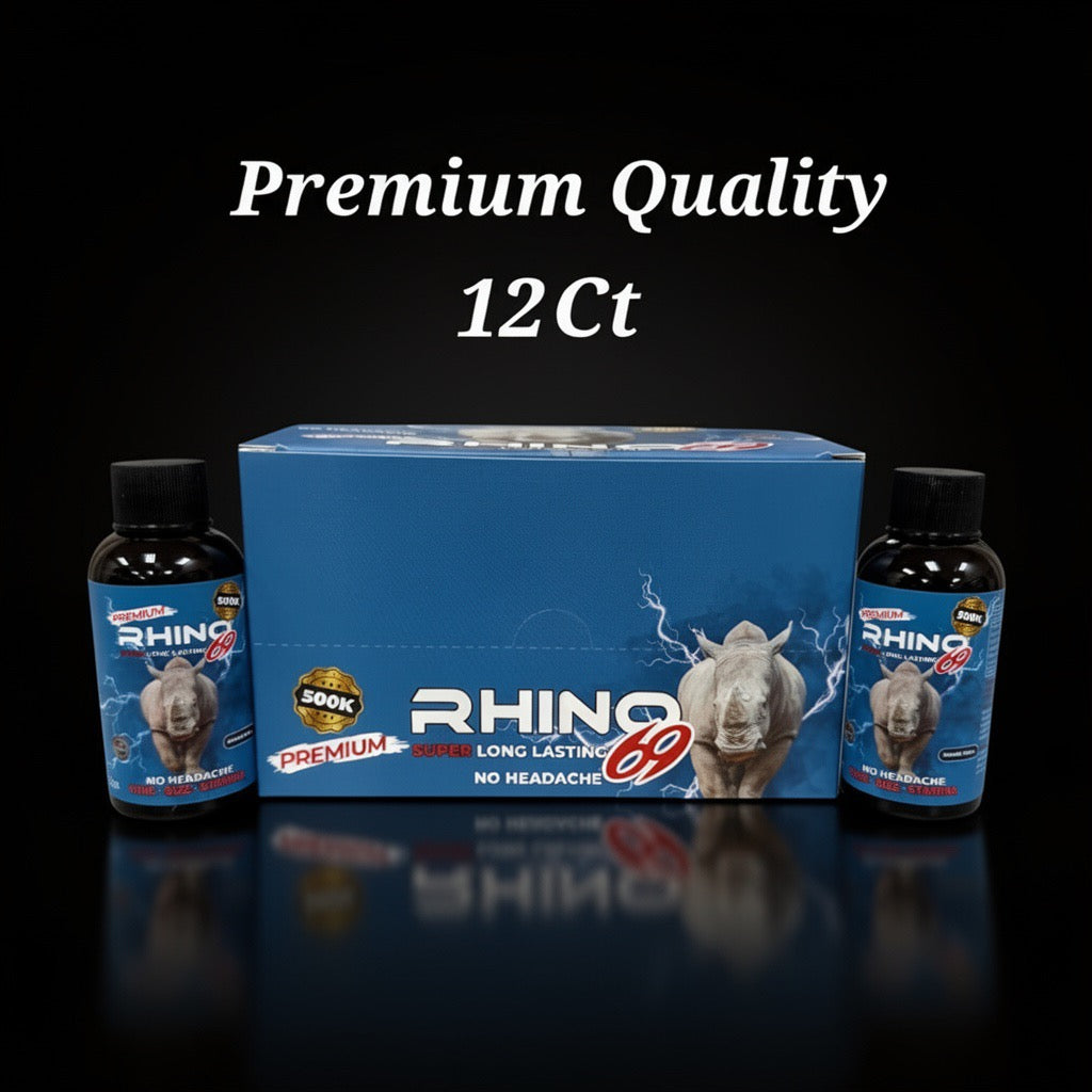 Rhino energy shots 12 packs