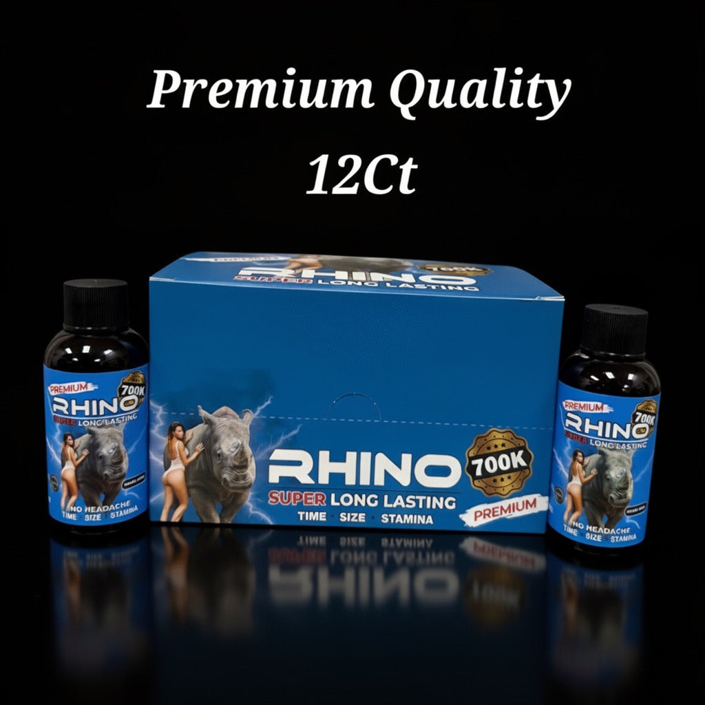 Rhino energy shots 12 packs