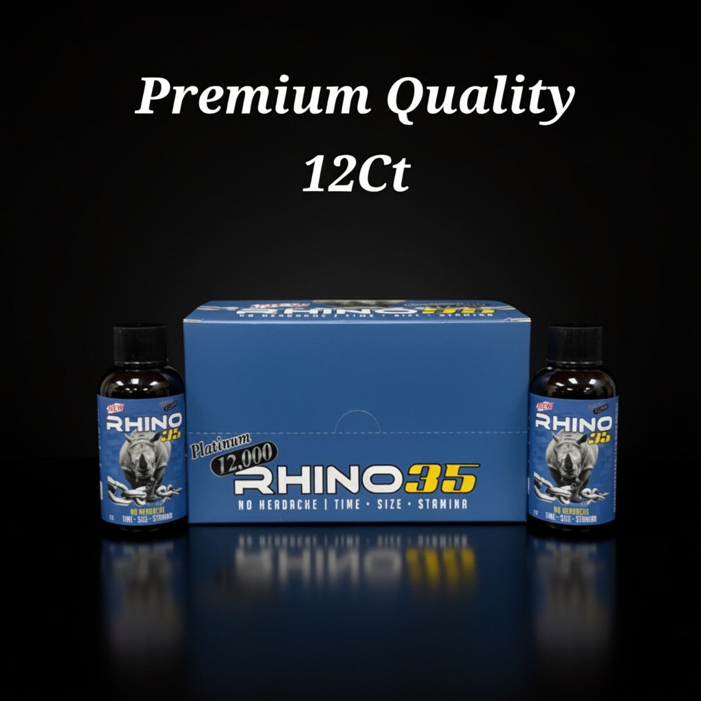 Rhino energy shots 12 packs