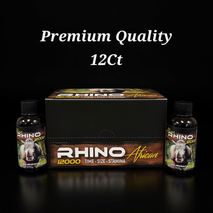 Rhino energy shots 12 packs