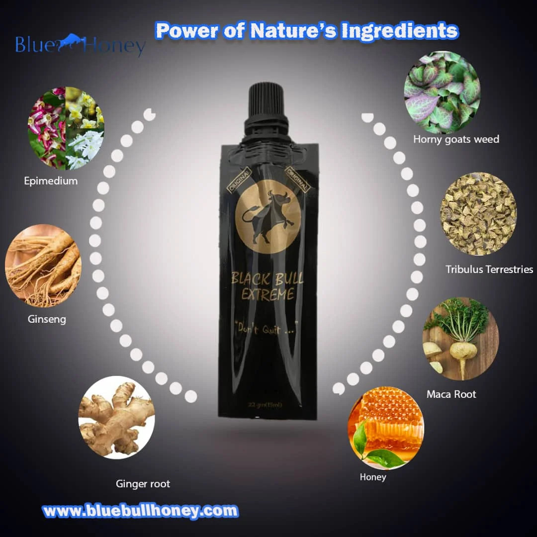 Black Bull Extreme Honey Full Box